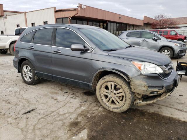 5J6RE4H76BL036286 - 2011 HONDA CR-V EXL BLACK photo 4