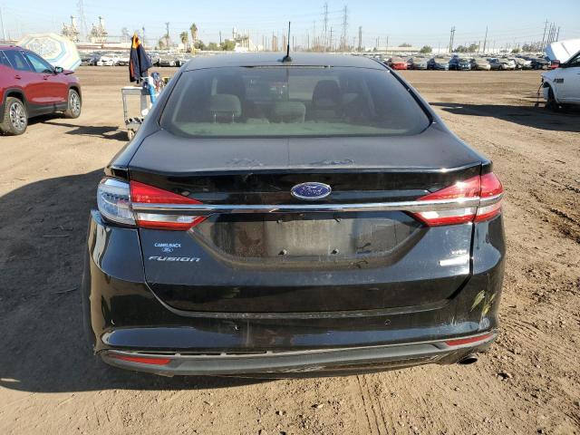 3FA6P0HD2HR306356 - 2017 FORD FUSION SE BLACK photo 6