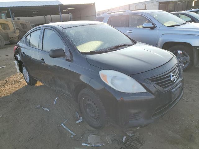 3N1CN7AP2EL865164 - 2014 NISSAN VERSA S BLACK photo 4