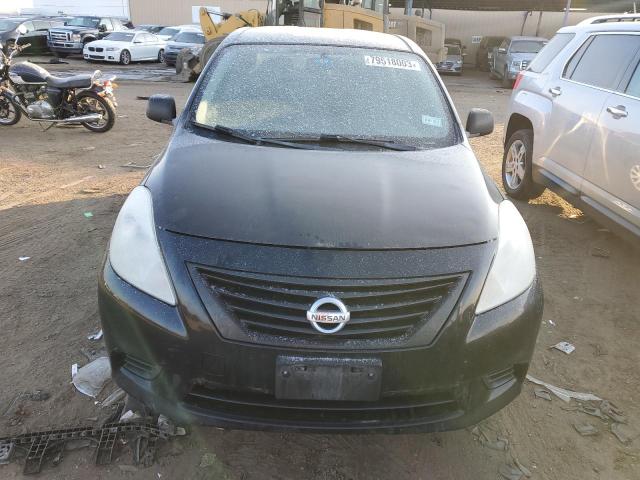 3N1CN7AP2EL865164 - 2014 NISSAN VERSA S BLACK photo 5