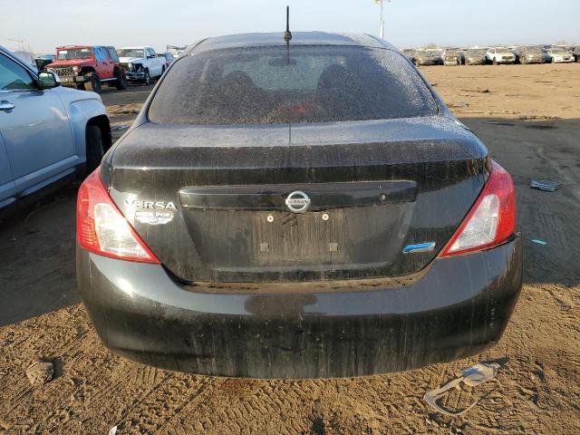 3N1CN7AP2EL865164 - 2014 NISSAN VERSA S BLACK photo 6