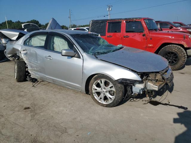 3FAHP0HA3CR288392 - 2012 FORD FUSION SE SILVER photo 4