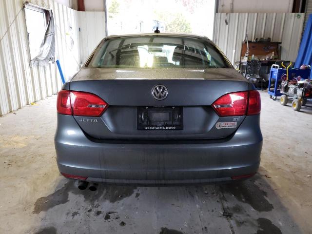 3VWD07AJ4EM317475 - 2014 VOLKSWAGEN JETTA SE GRAY photo 6