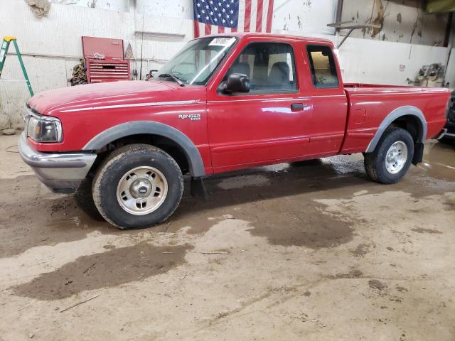 1FTCR15X8TTA73926 - 1996 FORD RANGER SUPER CAB RED photo 1