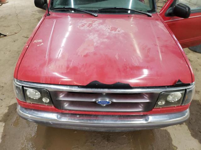 1FTCR15X8TTA73926 - 1996 FORD RANGER SUPER CAB RED photo 11