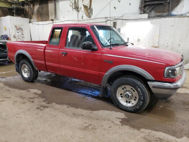 1FTCR15X8TTA73926 - 1996 FORD RANGER SUPER CAB RED photo 4