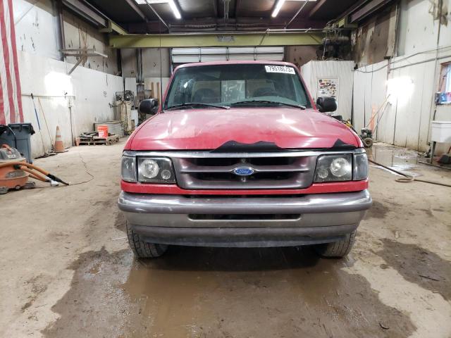 1FTCR15X8TTA73926 - 1996 FORD RANGER SUPER CAB RED photo 5
