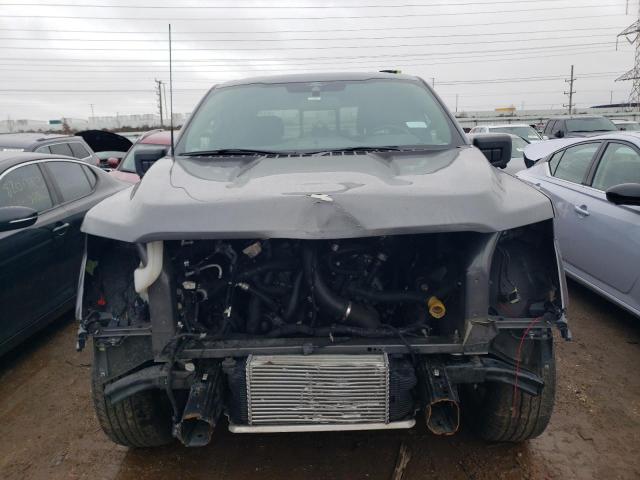 1FTFW1E8XMFC77836 - 2021 FORD F150 SUPERCREW GRAY photo 5