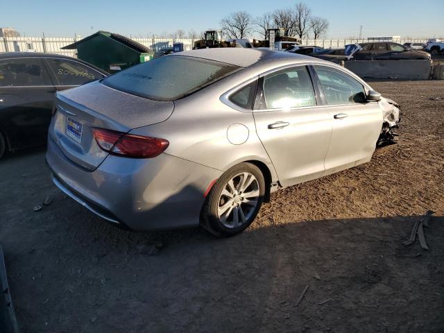 1C3CCCABXFN546620 - 2015 CHRYSLER 200 LIMITED SILVER photo 3