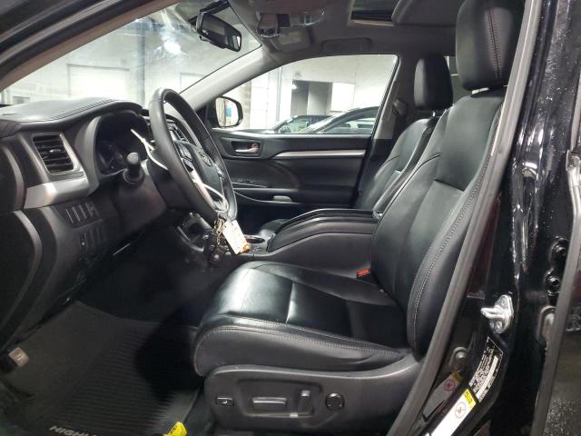 5TDJKRFH5GS502588 - 2016 TOYOTA HIGHLANDER XLE BLACK photo 7