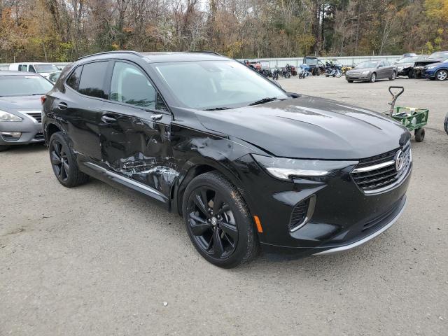 LRBFZNR44ND022312 - 2022 BUICK ENVISION ESSENCE BLACK photo 4