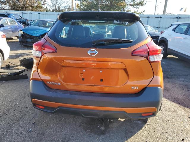 3N1CP5CU7KL525585 - 2019 NISSAN KICKS S ORANGE photo 6