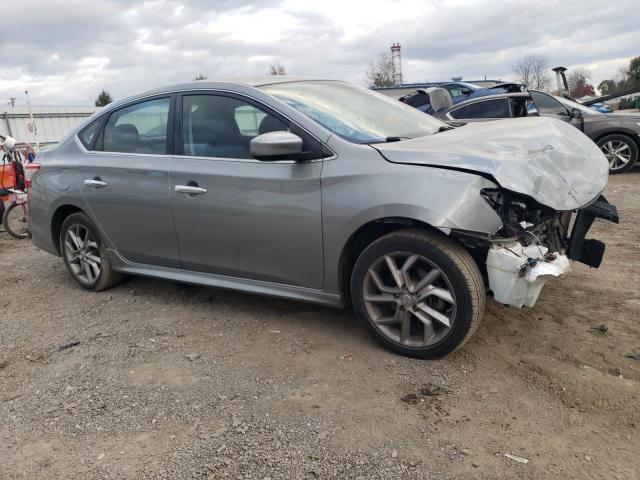 3N1AB7AP8EY296159 - 2014 NISSAN SENTRA S GRAY photo 4