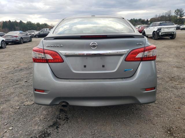 3N1AB7AP8EY296159 - 2014 NISSAN SENTRA S GRAY photo 6