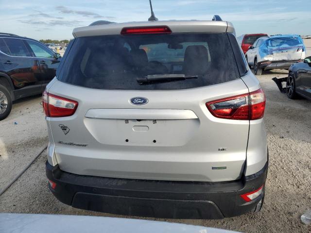 MAJ3P1TE0JC204177 - 2018 FORD ECOSPORT SE SILVER photo 6