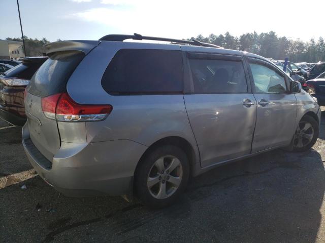 5TDKK3DC5CS248643 - 2012 TOYOTA SIENNA LE SILVER photo 3