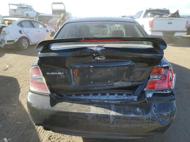 4S3BL676964212216 - 2006 SUBARU LEGACY GT LIMITED BLACK photo 6