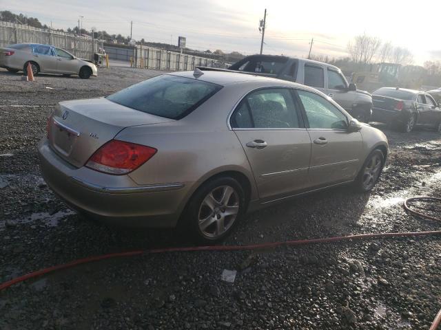 JH4KB16566C006368 - 2006 ACURA RL TAN photo 3