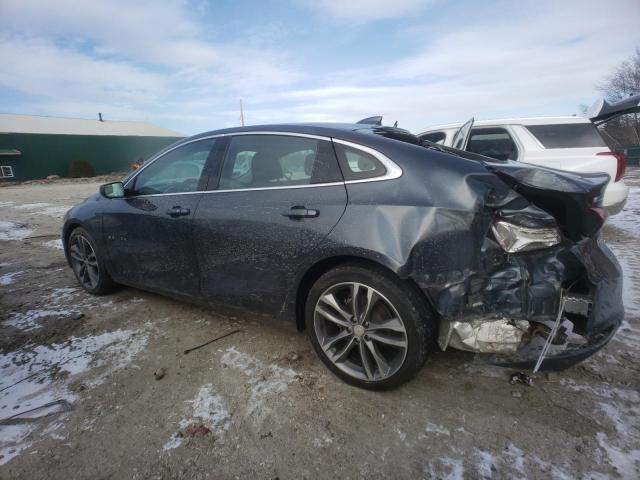 1G1ZD5ST3MF073682 - 2021 CHEVROLET MALIBU LT GRAY photo 2