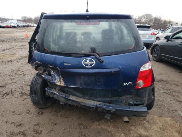 JTKKT624X60147995 - 2006 TOYOTA SCION XA BLUE photo 6