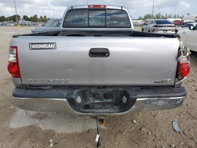 5TBRT34134S443077 - 2004 TOYOTA TUNDRA ACCESS CAB SR5 SILVER photo 6