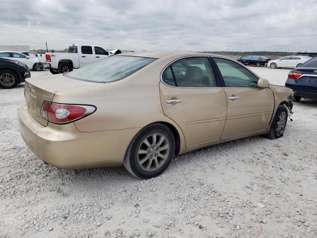 JTHBA30G045022852 - 2004 LEXUS ES 330 GOLD photo 3