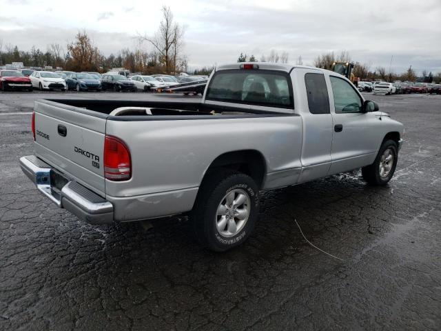 1D7HL42N43S238880 - 2003 DODGE DAKOTA SLT SILVER photo 3