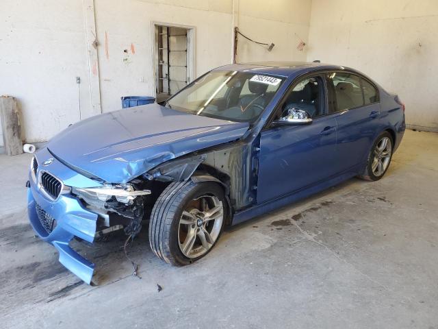 WBA8E9G57GNT83150 - 2016 BMW 328 I SULEV BLUE photo 1