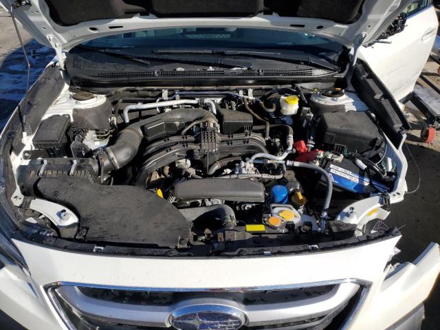 4S4BTACC9M3140107 - 2021 SUBARU OUTBACK PREMIUM WHITE photo 11