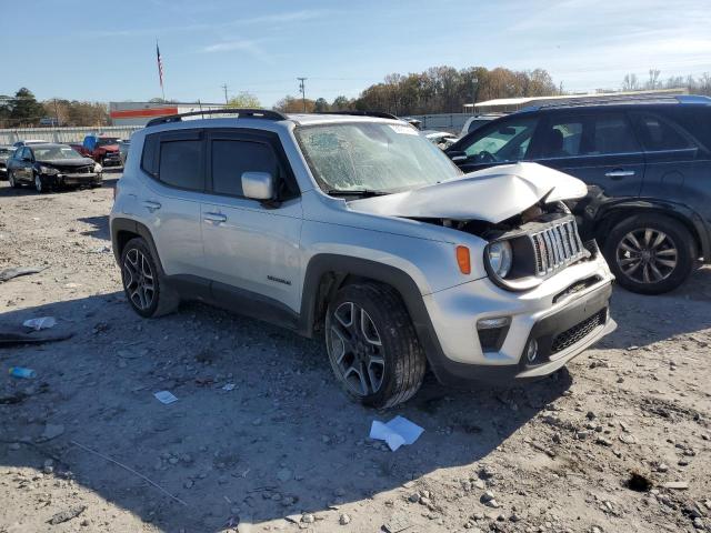 ZACNJABB8LPL19424 - 2020 JEEP RENEGADE LATITUDE SILVER photo 4