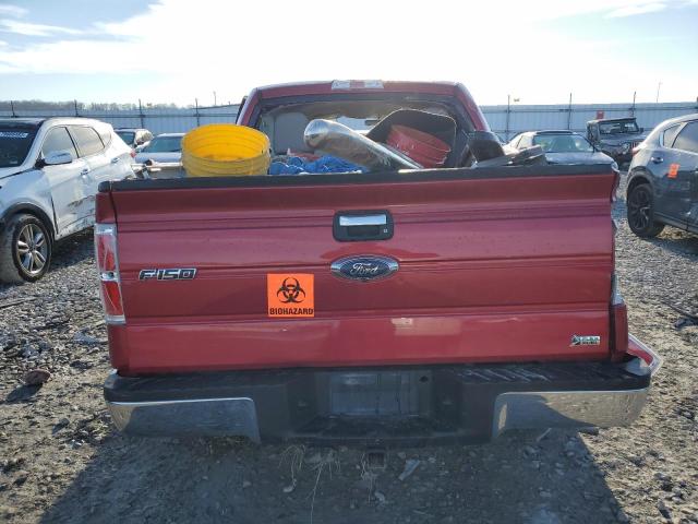 1FTFW1EV2AFC35839 - 2010 FORD F150 SUPERCREW RED photo 6