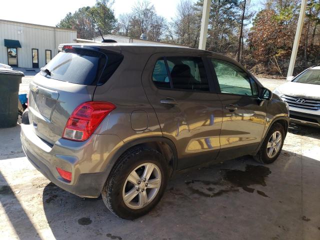 KL7CJKSB3MB309943 - 2021 CHEVROLET TRAX LS GRAY photo 3