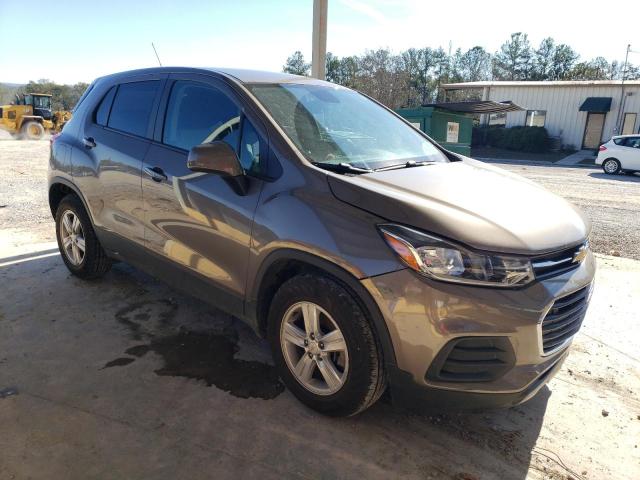 KL7CJKSB3MB309943 - 2021 CHEVROLET TRAX LS GRAY photo 4