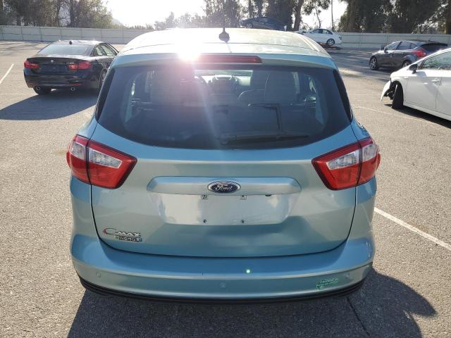 1FADP5CU6EL508445 - 2014 FORD C-MAX PREMIUM TURQUOISE photo 6