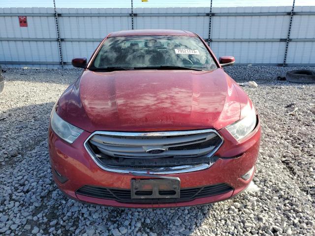 1FAHP2E80DG169365 - 2013 FORD TAURUS SEL RED photo 5