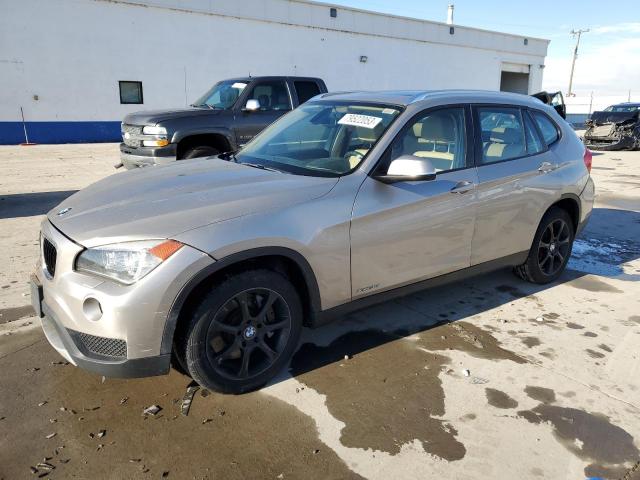 WBAVM5C59EVV91659 - 2014 BMW X1 XDRIVE35I GRAY photo 1