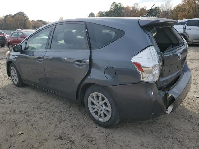 JTDZN3EU0C3018636 - 2012 TOYOTA PRIUS V GRAY photo 2