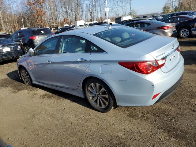 5NPEC4AC4EH899937 - 2014 HYUNDAI SONATA SE BLUE photo 2