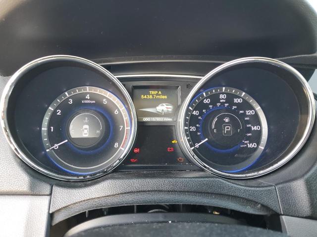 5NPEC4AC4EH899937 - 2014 HYUNDAI SONATA SE BLUE photo 9