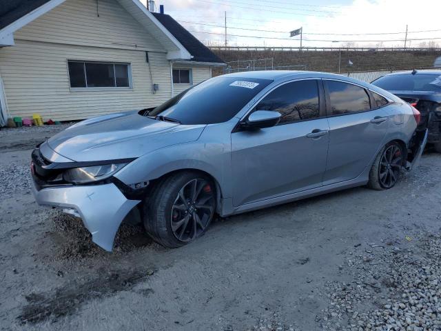 2HGFC2F82LH570965 - 2020 HONDA CIVIC SPORT SILVER photo 1