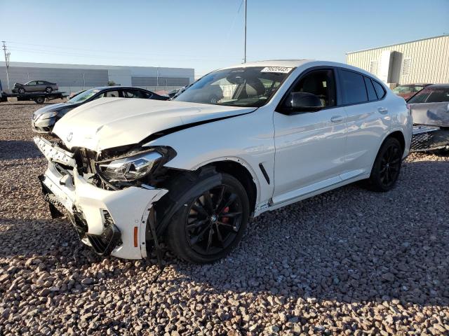 5UX43DT00N9K31526 - 2022 BMW X4 M40I WHITE photo 1