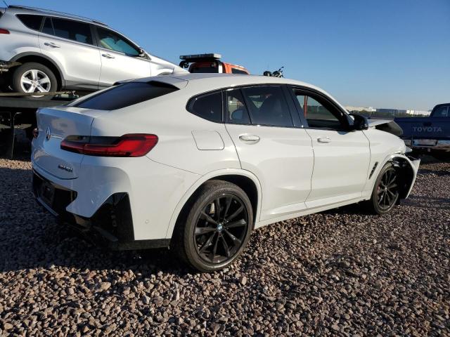 5UX43DT00N9K31526 - 2022 BMW X4 M40I WHITE photo 3