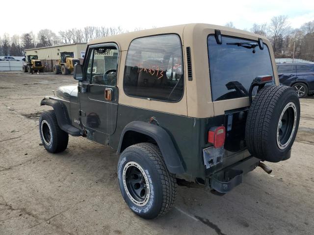 1J4FY19P0RP450531 - 1994 JEEP WRANGLER / S GREEN photo 2