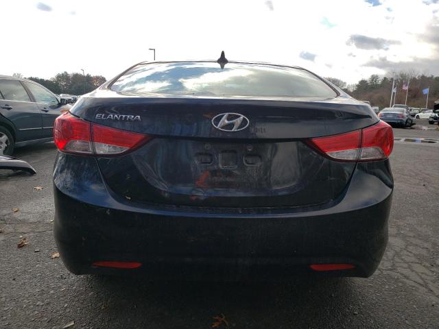 5NPDH4AE3DH254550 - 2013 HYUNDAI ELANTRA GLS BLACK photo 6