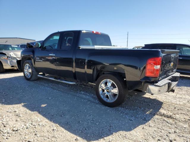 1GCRCSE00CZ337934 - 2012 CHEVROLET SILVERADO C1500 LT BLACK photo 2