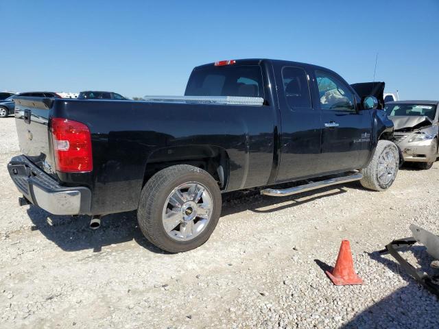 1GCRCSE00CZ337934 - 2012 CHEVROLET SILVERADO C1500 LT BLACK photo 3