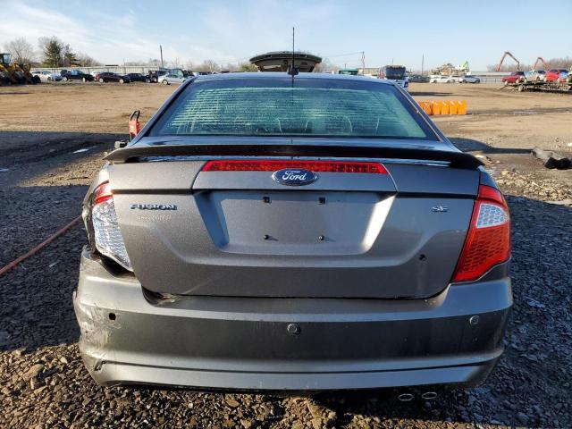 3FAHP0HA0AR349128 - 2010 FORD FUSION SE GRAY photo 6