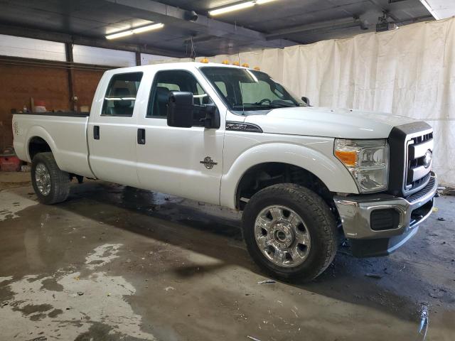 1FT8W3BT4EEB73136 - 2014 FORD F350 SUPER DUTY WHITE photo 4