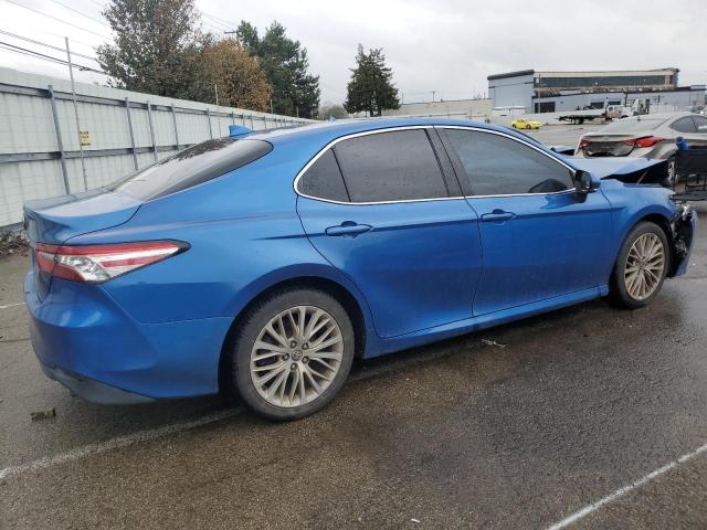 4T1B11HKXKU291499 - 2019 TOYOTA CAMRY L 蓝色 照片 3