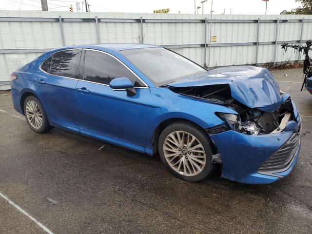 4T1B11HKXKU291499 - 2019 TOYOTA CAMRY L 蓝色 照片 4
